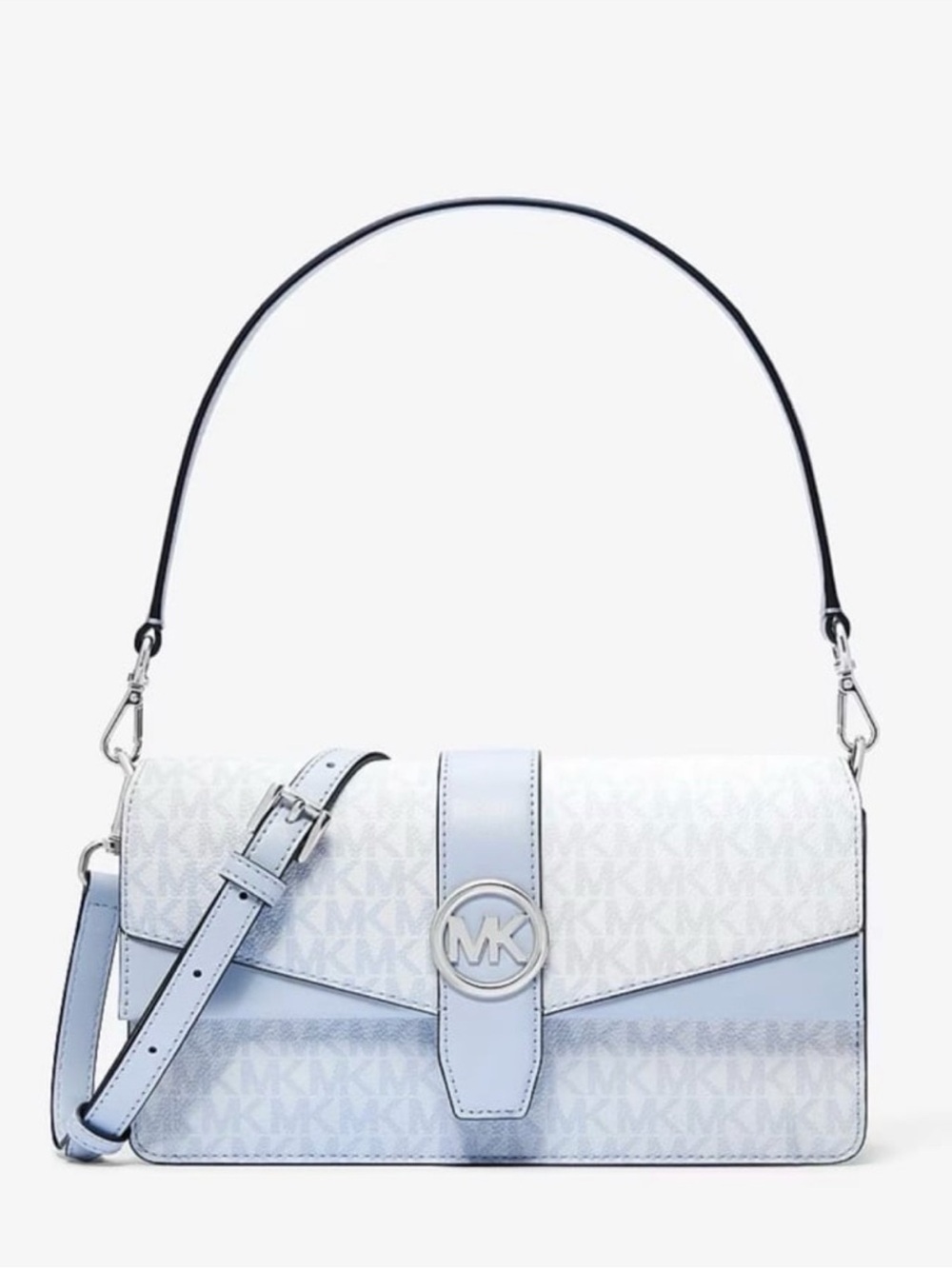 MICHAEL KORS Greenwich
Medium Signature Logo Ombré Shoulder
Bag Crossbody - Picture 12 of 12